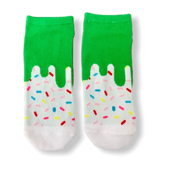 Accessories - ❣️3/$15❣️"RAINBOW SPRINKLE" Ankle Socks